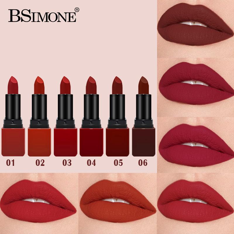 Matte Velvet Lip Tint Long Lasting - Brillo de labios mate de terciopelo: