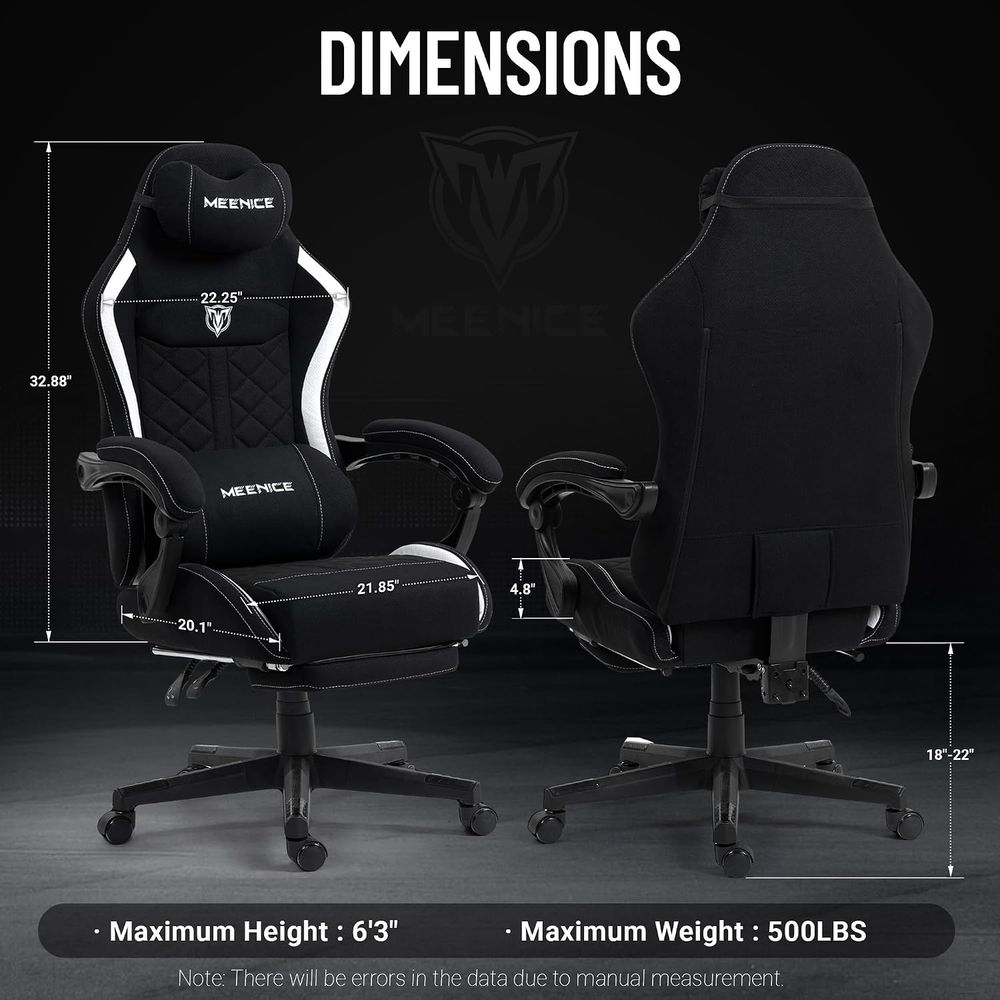Silla de juego grande y alta c - Massage reseña y precio