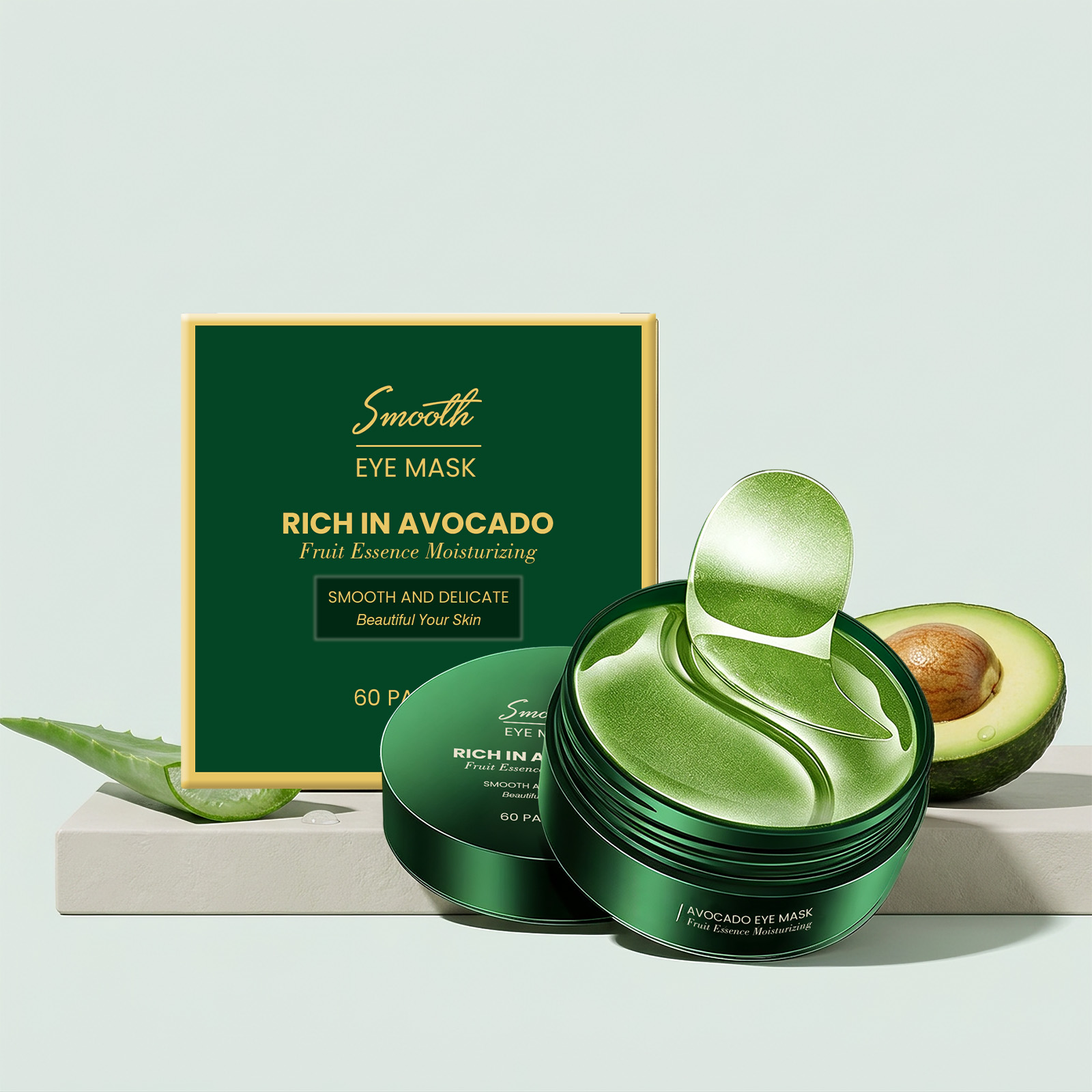 60 unidades de mascarillas par - Collagen Under Eye Patches reseña y precio