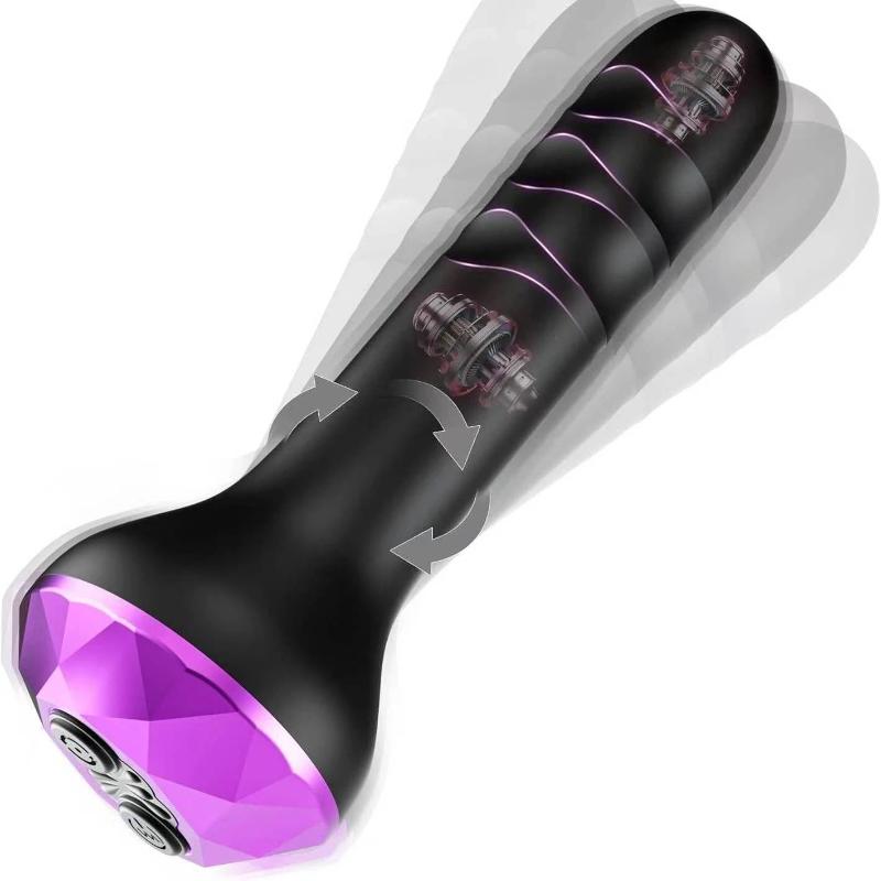 【HB】1 unidad: tapón anal vibra - Massage reseña y precio