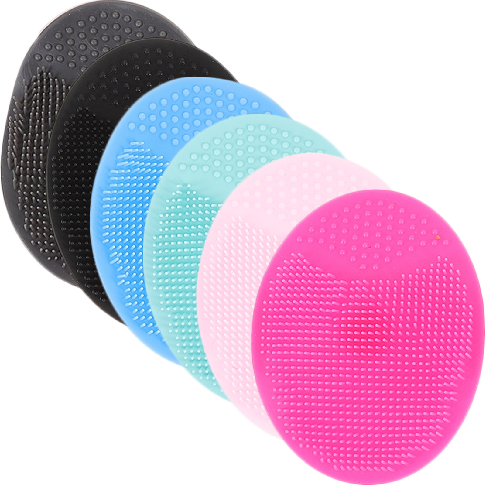 6 unidades de cepillos limpiad - Silicone Face Scrubber Electric reseña y precio