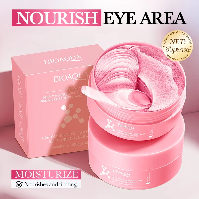 80 unidades de mascarillas par - Collagen Under Eye Patches reseña y precio
