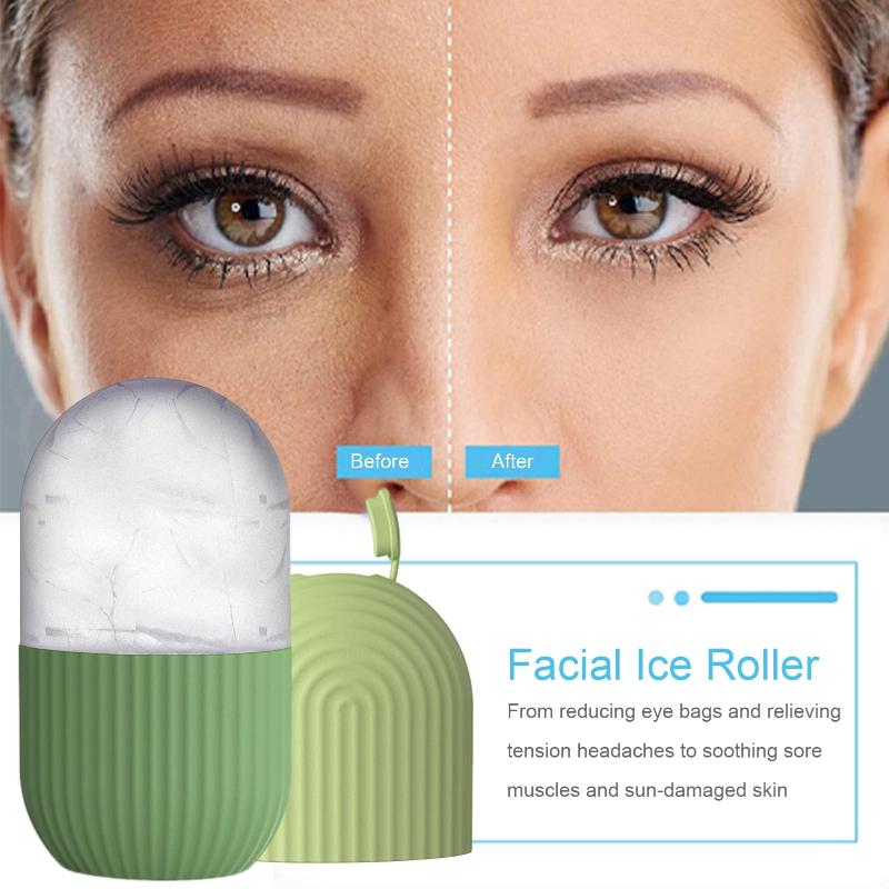 Rodillo facial de hielo, cubo  - Face Ice Roller Puffiness reseña y precio